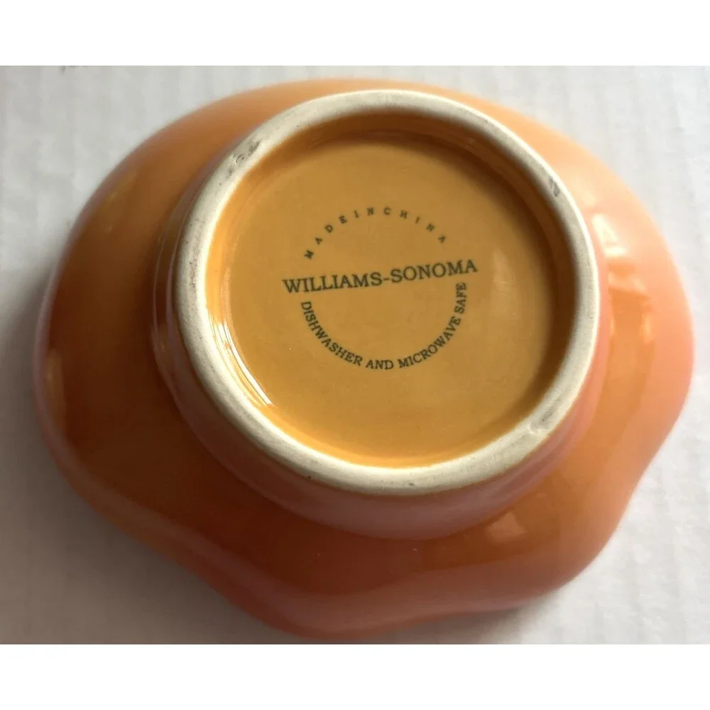Williams Sonoma Set of 3 Heirloom Tomatoes Dishes Bowls Salsa /Appetizer